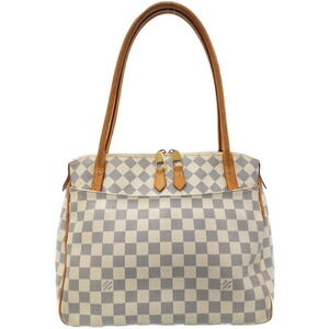 Louis Vuitton Damier Azur White Figerie Shoulder Bag